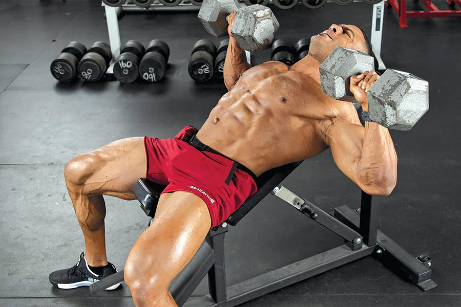 Incline Dumbbell Bench Press