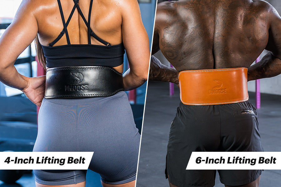 4-Inch Vs. 6-Inch Lifting Belts | Which One Is Better?
