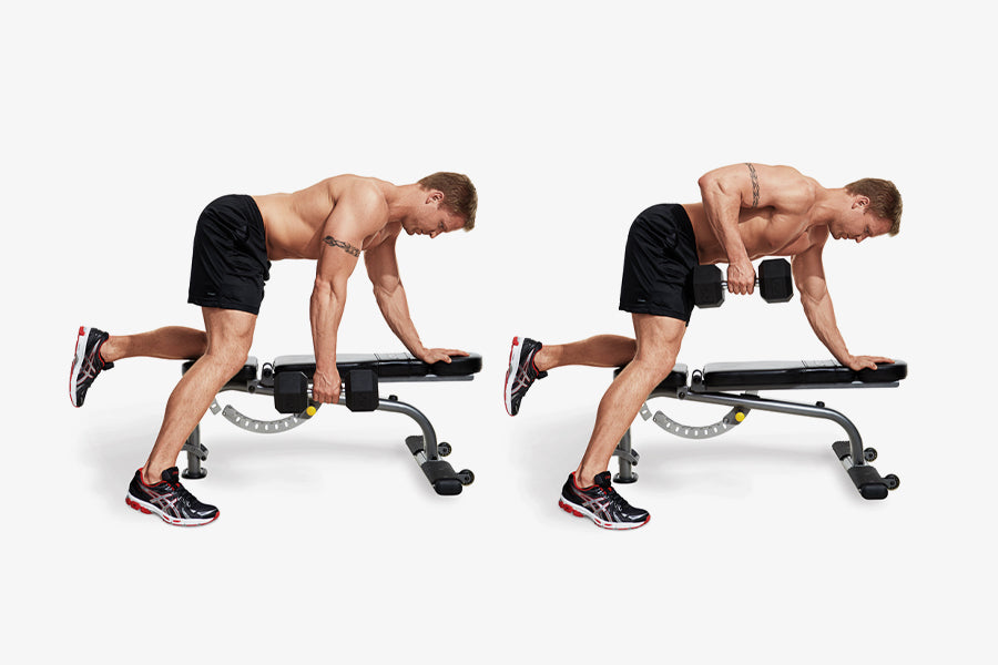 Dumbbell Row Form Dumbbell Row Form
