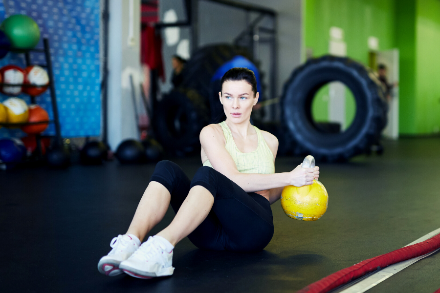 Kettlebell Russian Twists