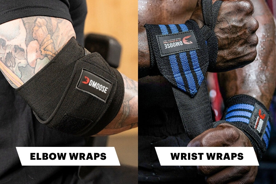 Elbow Wraps vs Wrist Wraps: Which One Should You Choose? – DMoose
