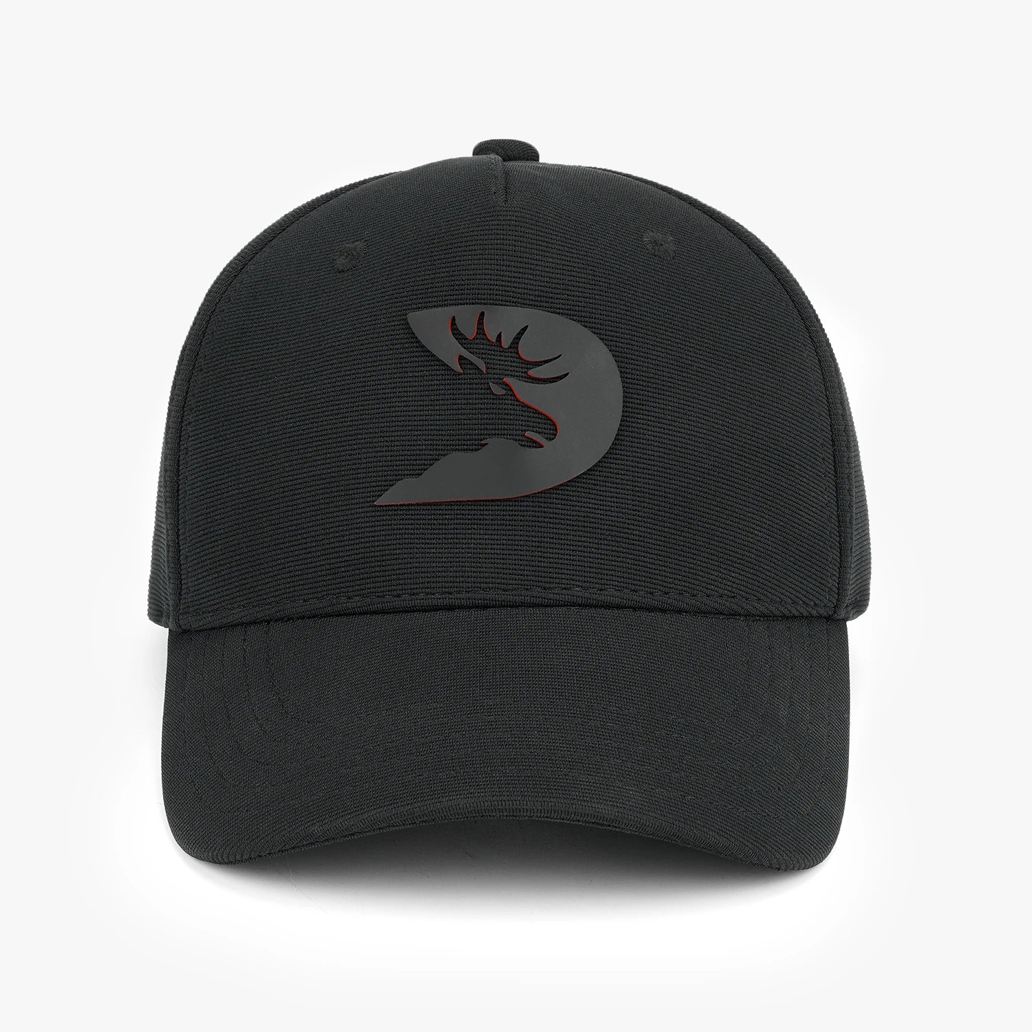 DMoose Black 3D Moose Logo Hat – Sleek Style Meets Comfort