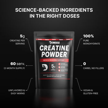 DMoose Creatine Monohydrate Powder