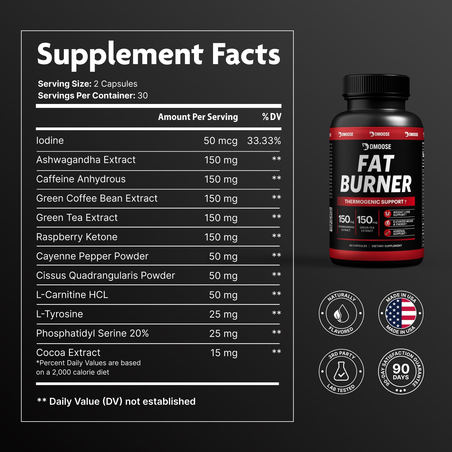 DMoose Thermogenic Fat Burner