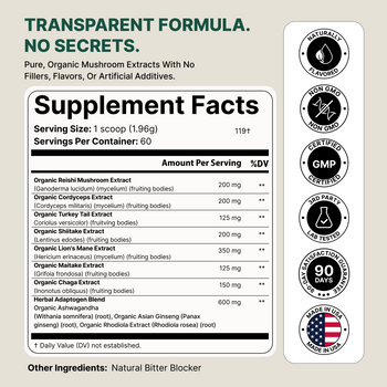 Organic Mushroom Powder