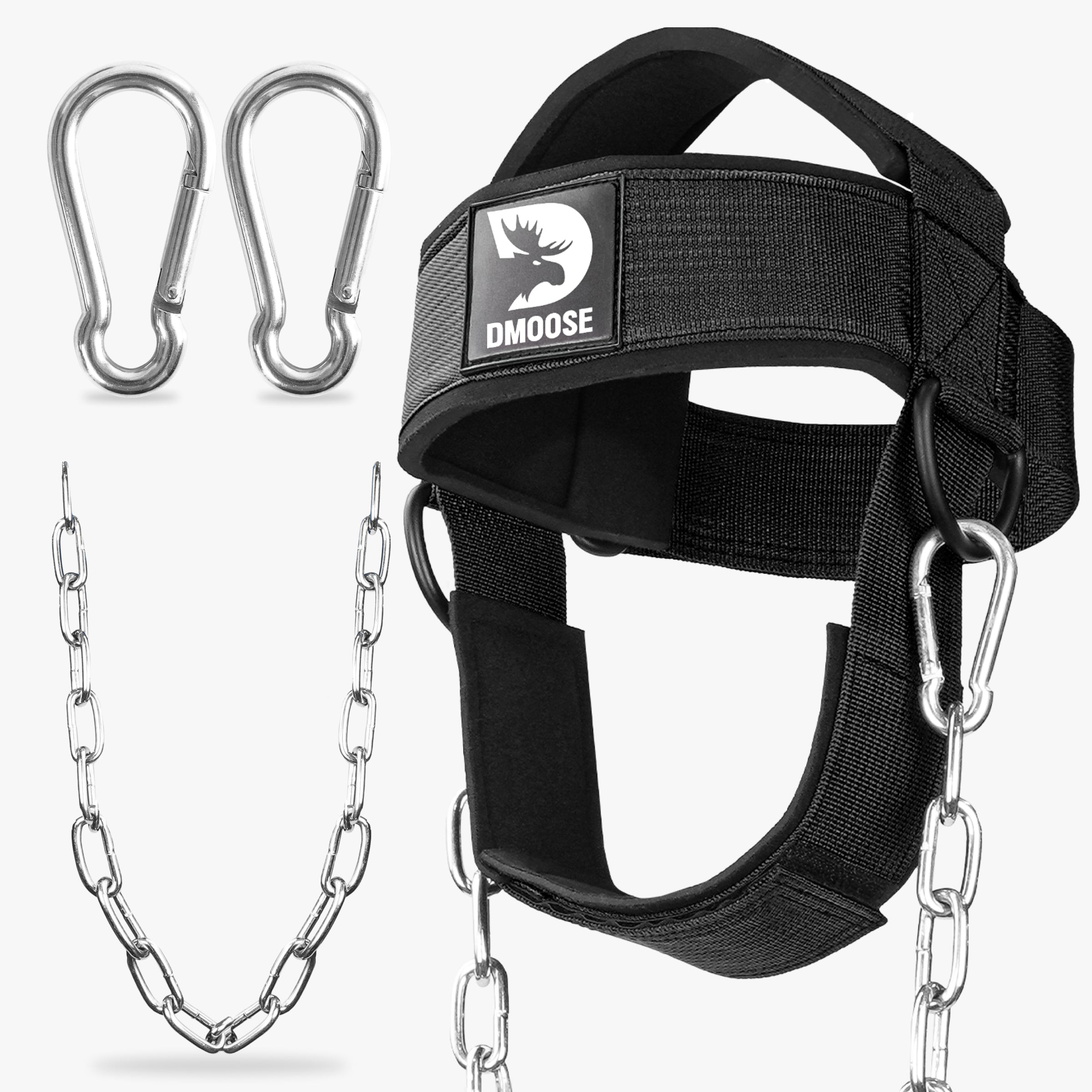 Neck Harness with Steel Chain for Neck Training