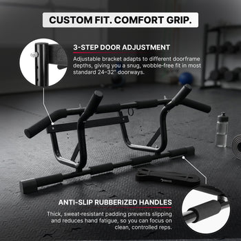 Pull Up Bar + Band Combo