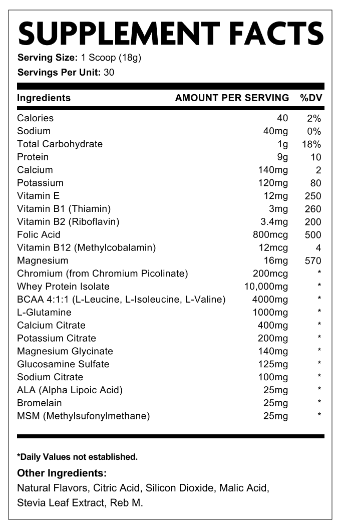 Supplement Facts