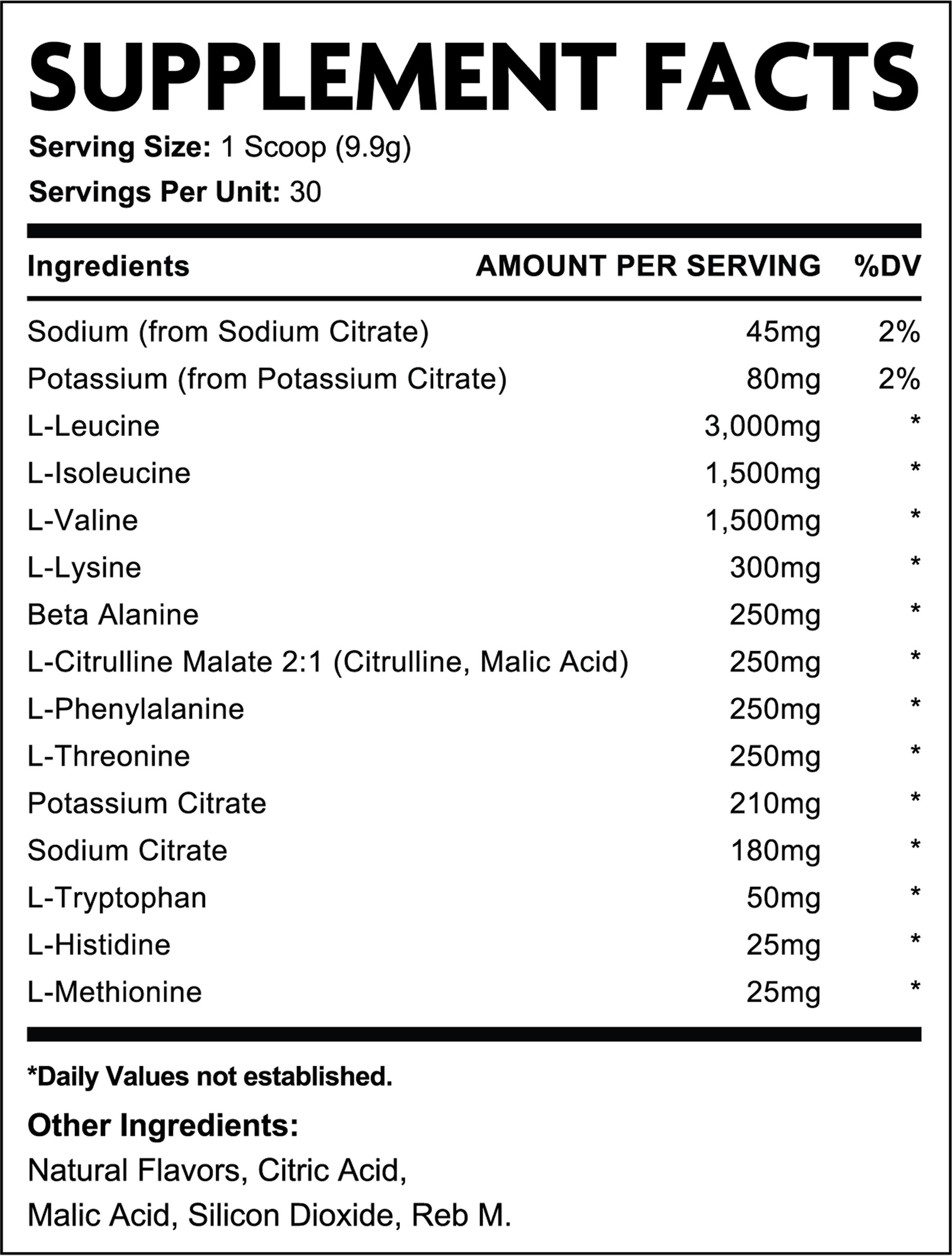Supplement Facts