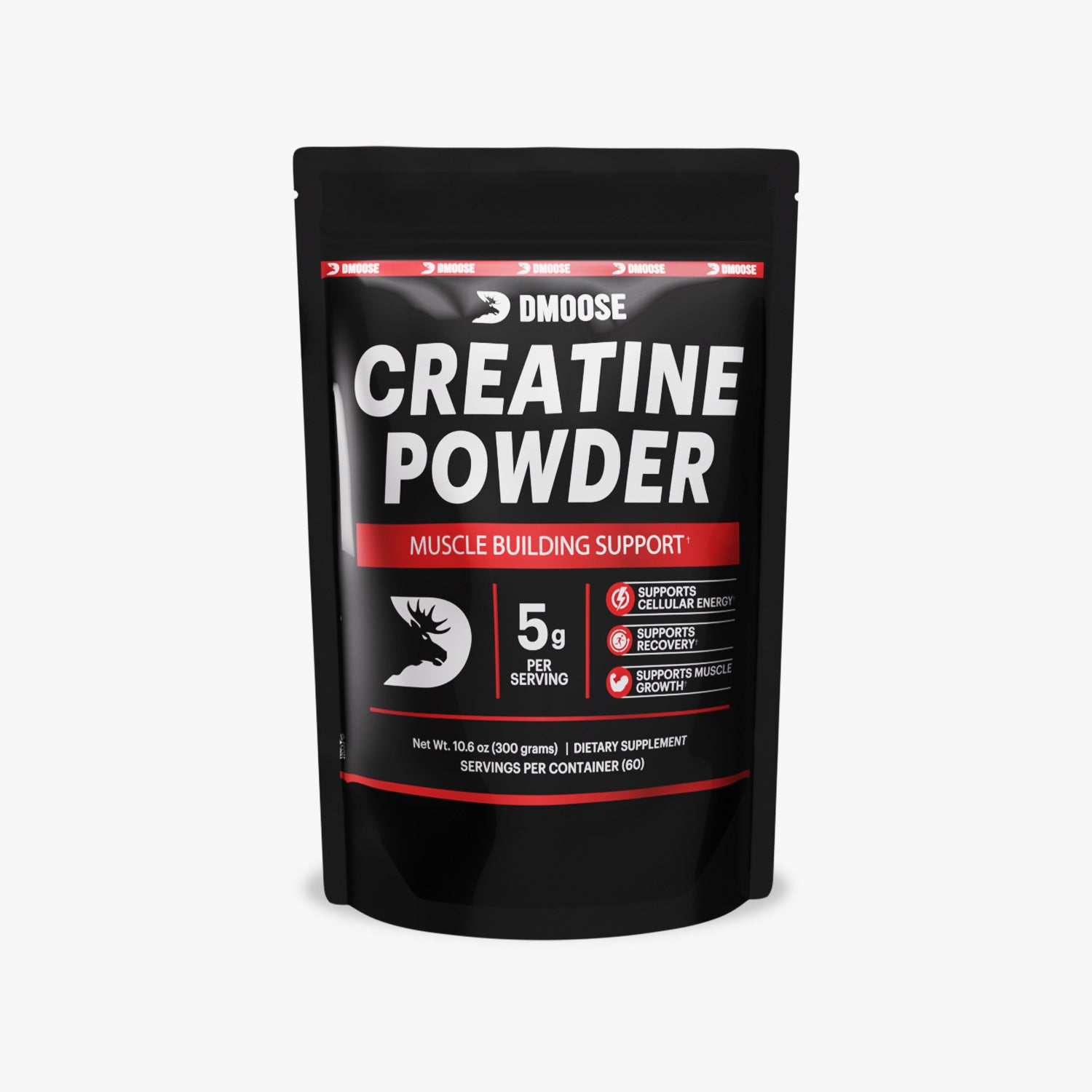 Creatine Monohydrate Powder 5G - Premium Creatine Supplement for