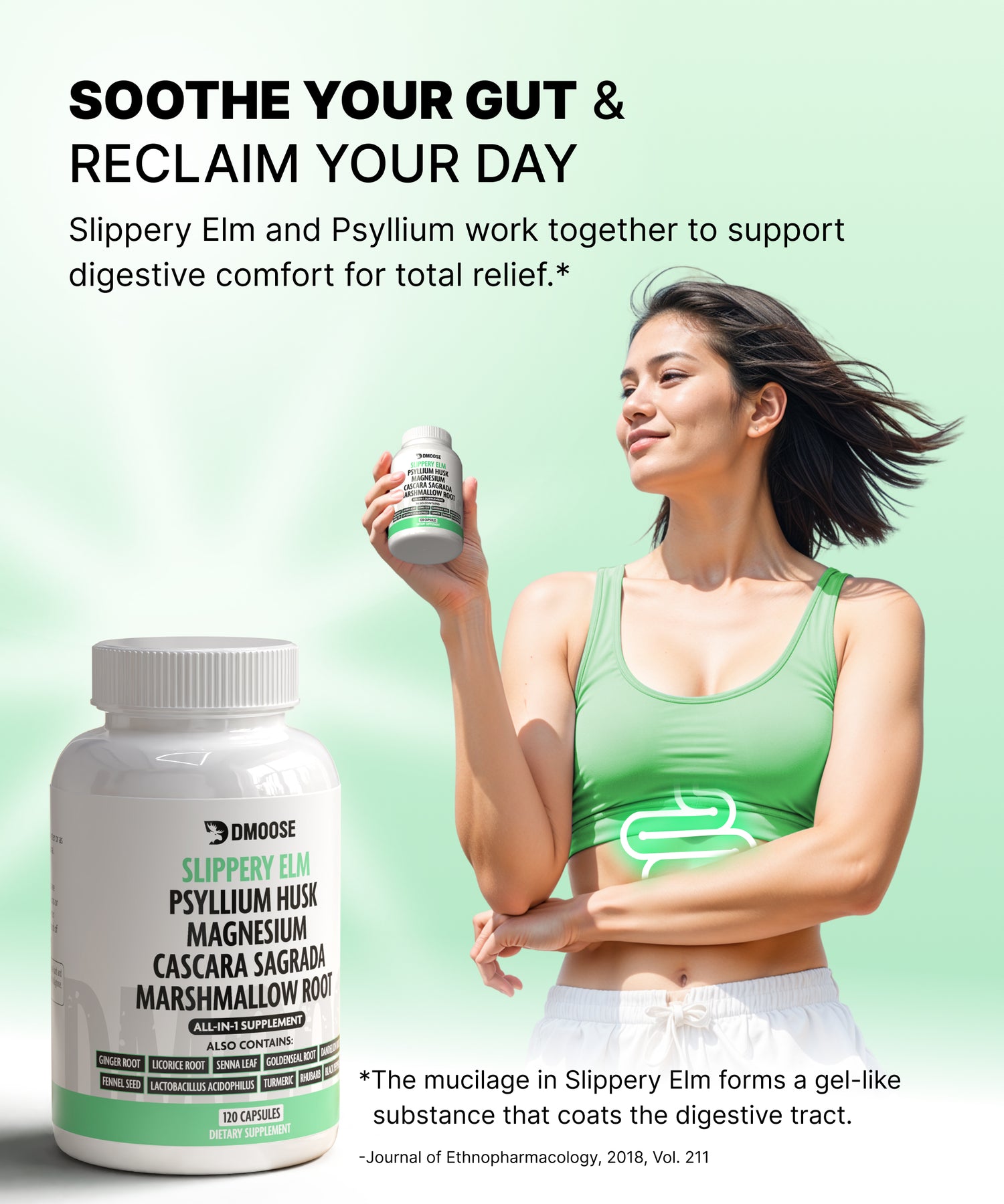 Slippery Elm for Digestive Comfort & Gut Wellness