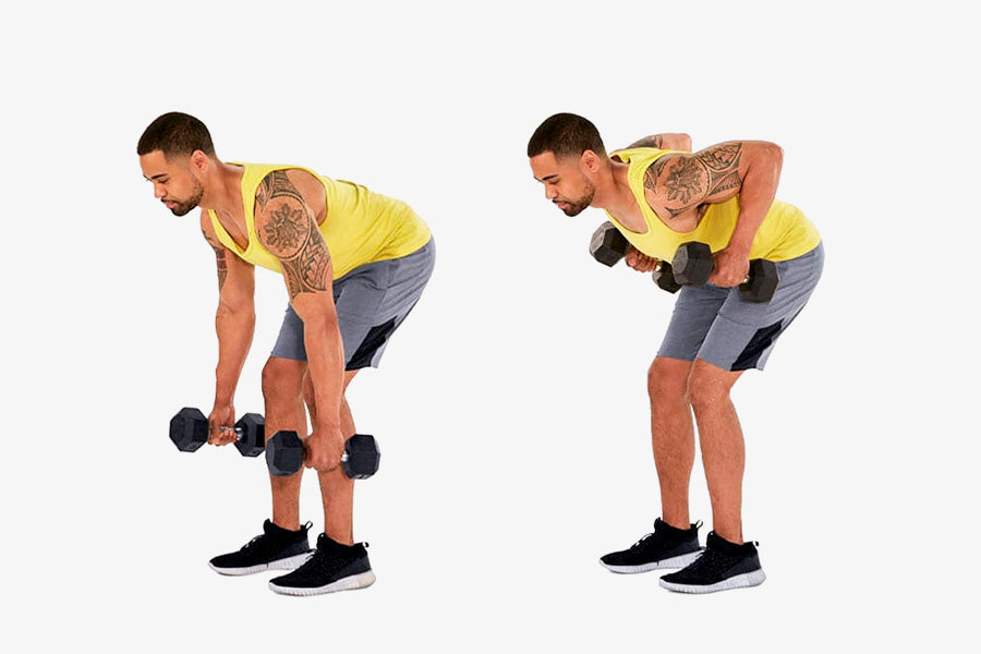 Dumbbell Row For Back