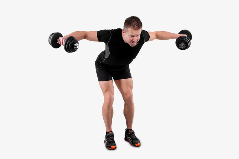 Bent-Over Dumbbell Reverse Fly