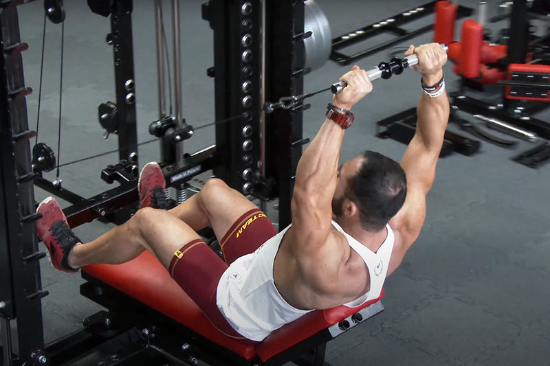 Incline Cable Front Raises