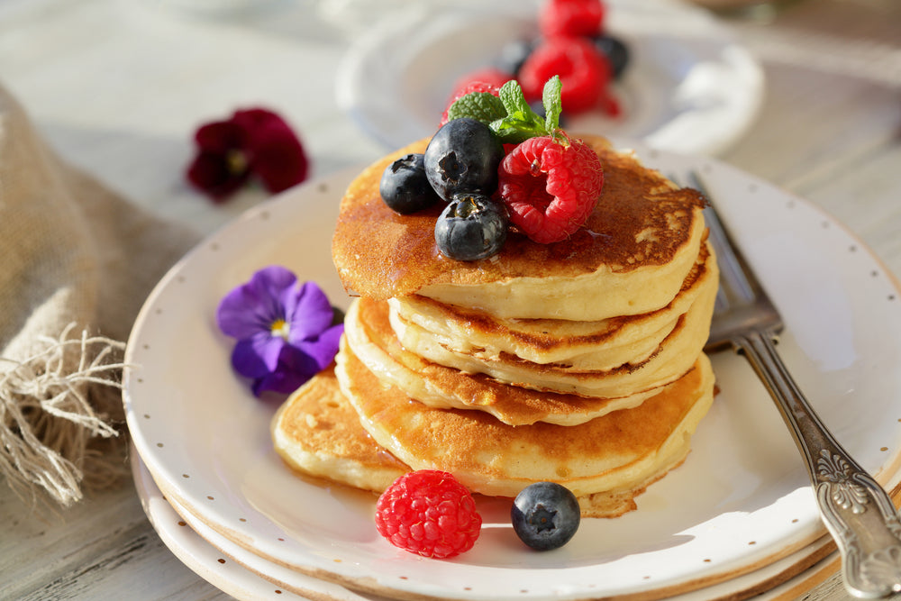 Light & Healthy Protein Pancakes Recipe