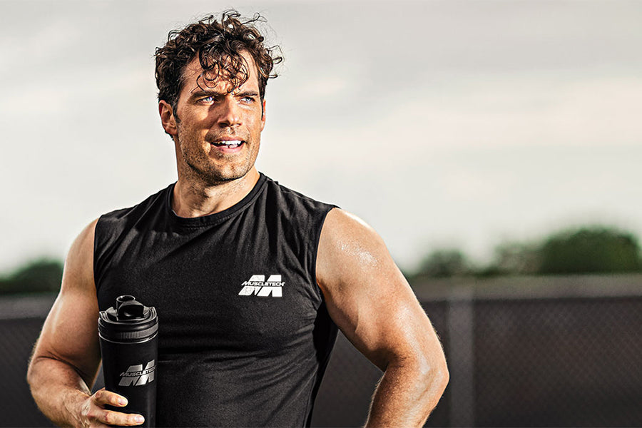 Henry Cavill Reports Using Protein Smoothies for His Breakfast and Pre-Workout Supplements to Gain Muscle Mass for His Famous Roles.