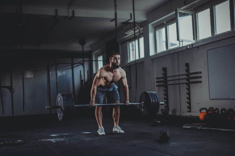 4-Day Barbell Workout Without a Rack for Complete Muscle Gain