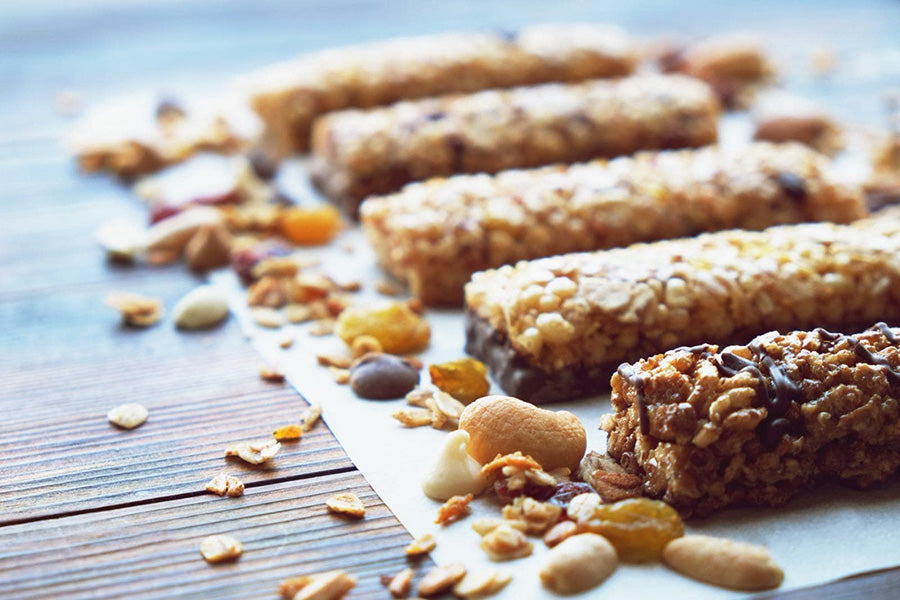 No-Bake Vanilla Protein Bars With Raisins Recipe