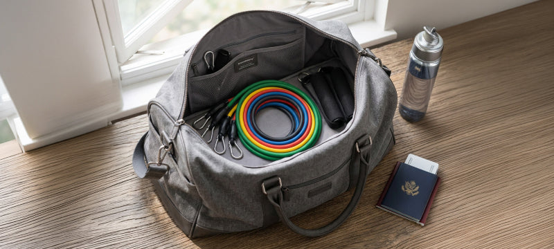 Tube Resistance Bands — Why Use: Travel-Ready Complete Kit