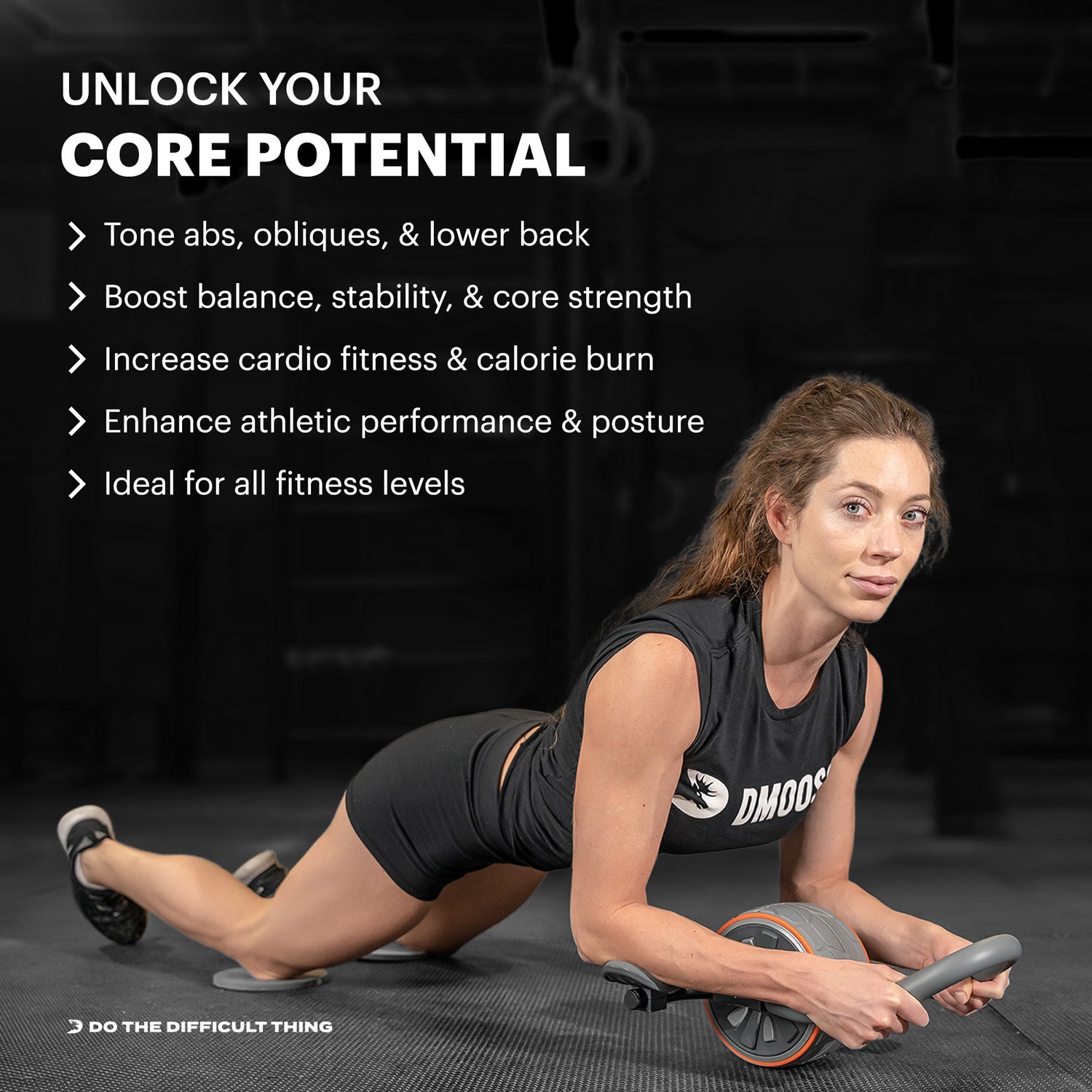Ab Roller Wheel for Abdominal Muscle Training - Breezbox Sporting