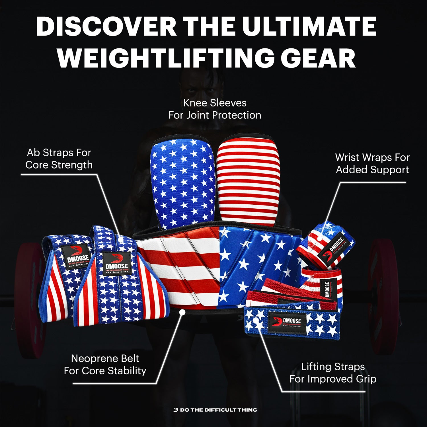 American Bodybuilding Bundle: Ultimate Support & Style for Patriots