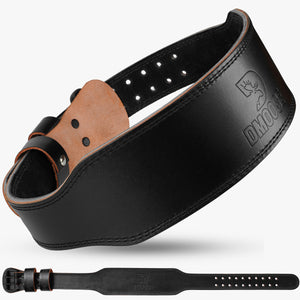 4inch Leather Weightlifting Belt