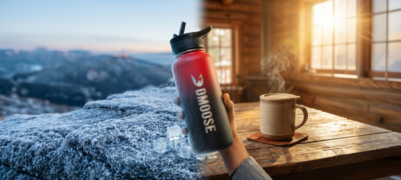 DMoose Insulated Bottle - Temperature That Lasts All Day