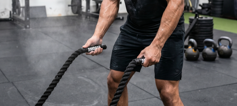 DMoose Heavy Jump Rope - Non-Slip Grip for Total Focus