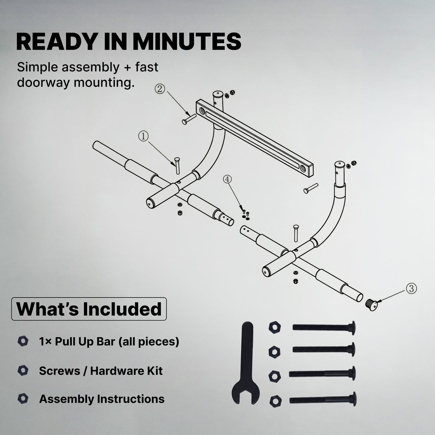 Classic Doorway Pull Up Bar
