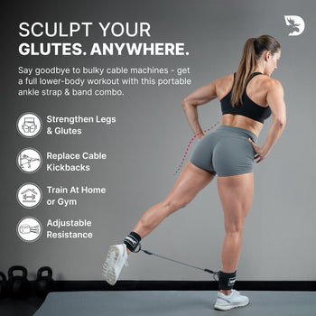 DMoose Ankle Straps & Resistance Bands Set