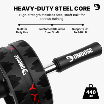 Dual-Wheel Ab Roller