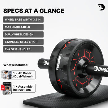 Dual-Wheel Ab Roller