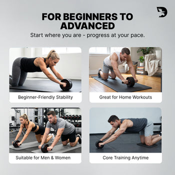 Dual-Wheel Ab Roller