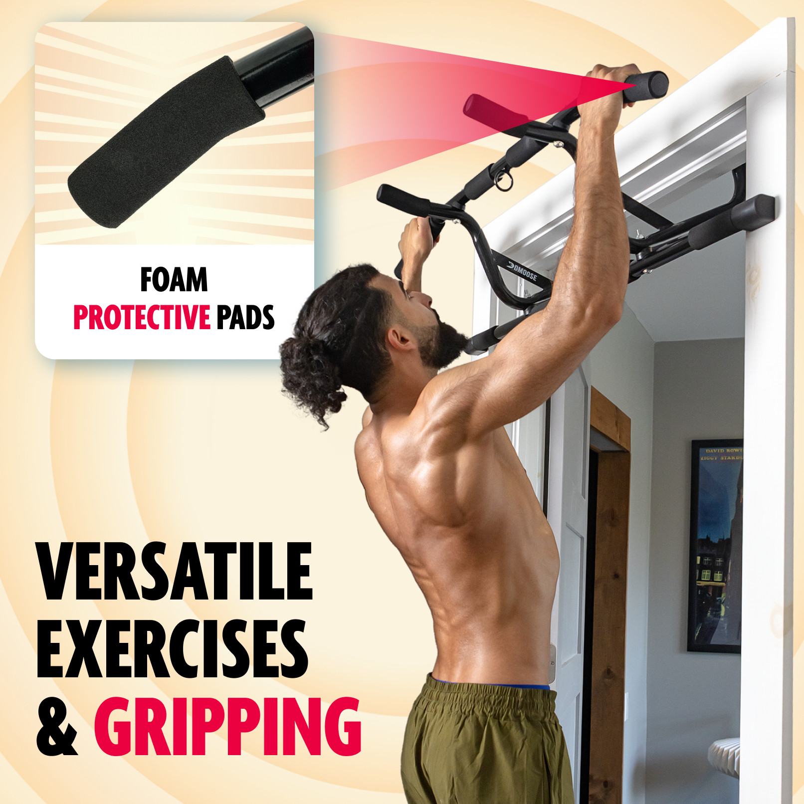 Everlast doorway 2025 pull up bar