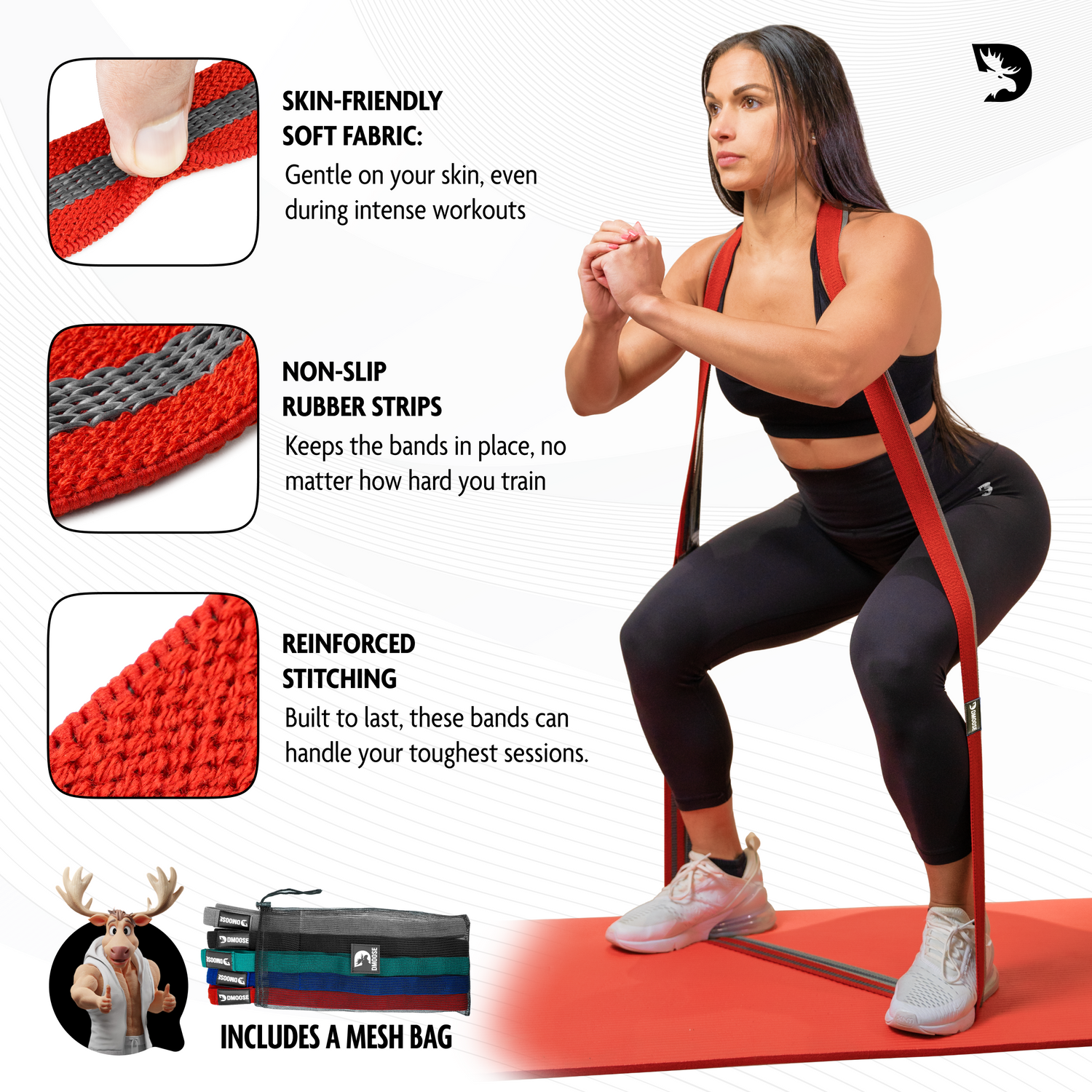 Workout Bands Brand My Own Fabric Resistance Bands Booty Builder