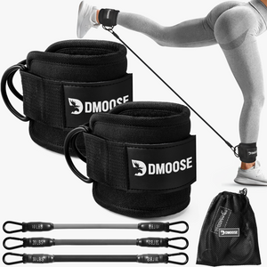 Ankle Straps & Resistance Bands Set