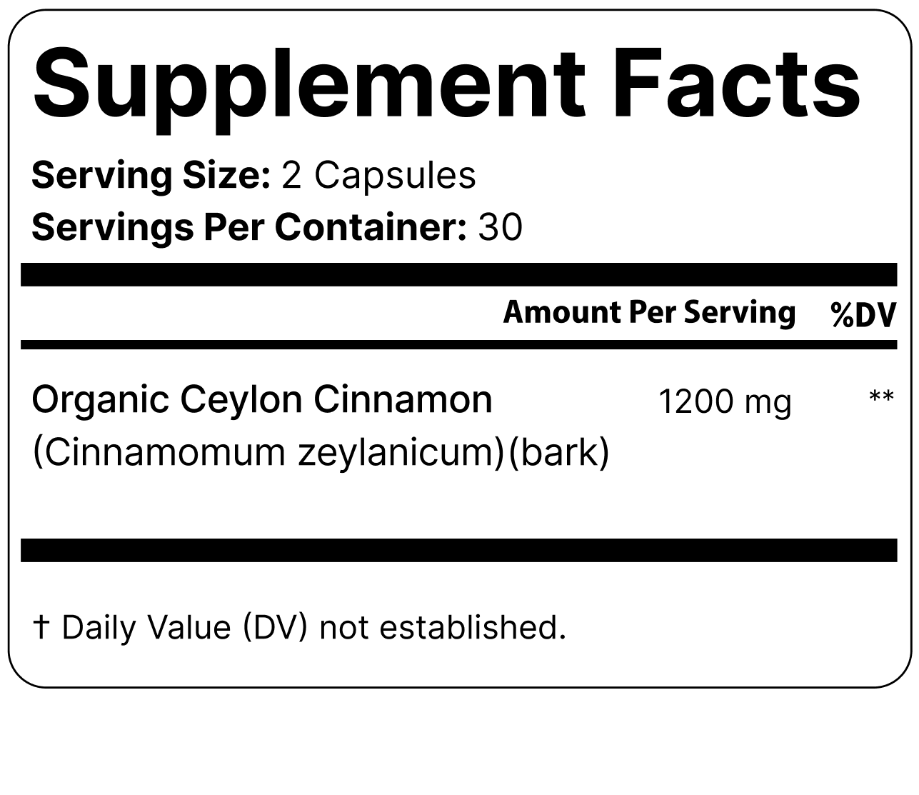 Supplement Facts