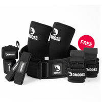 DMoose Lifting Kit - Nylon Black belt