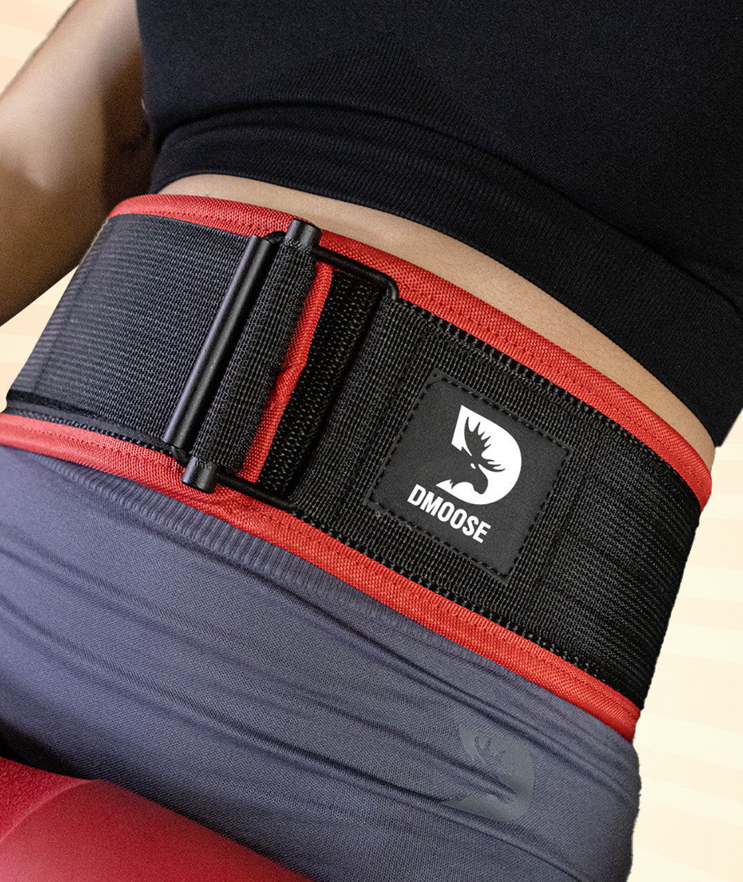 Experience the DMoose Nylon Weightlifting Belt - Lightweight & Durable