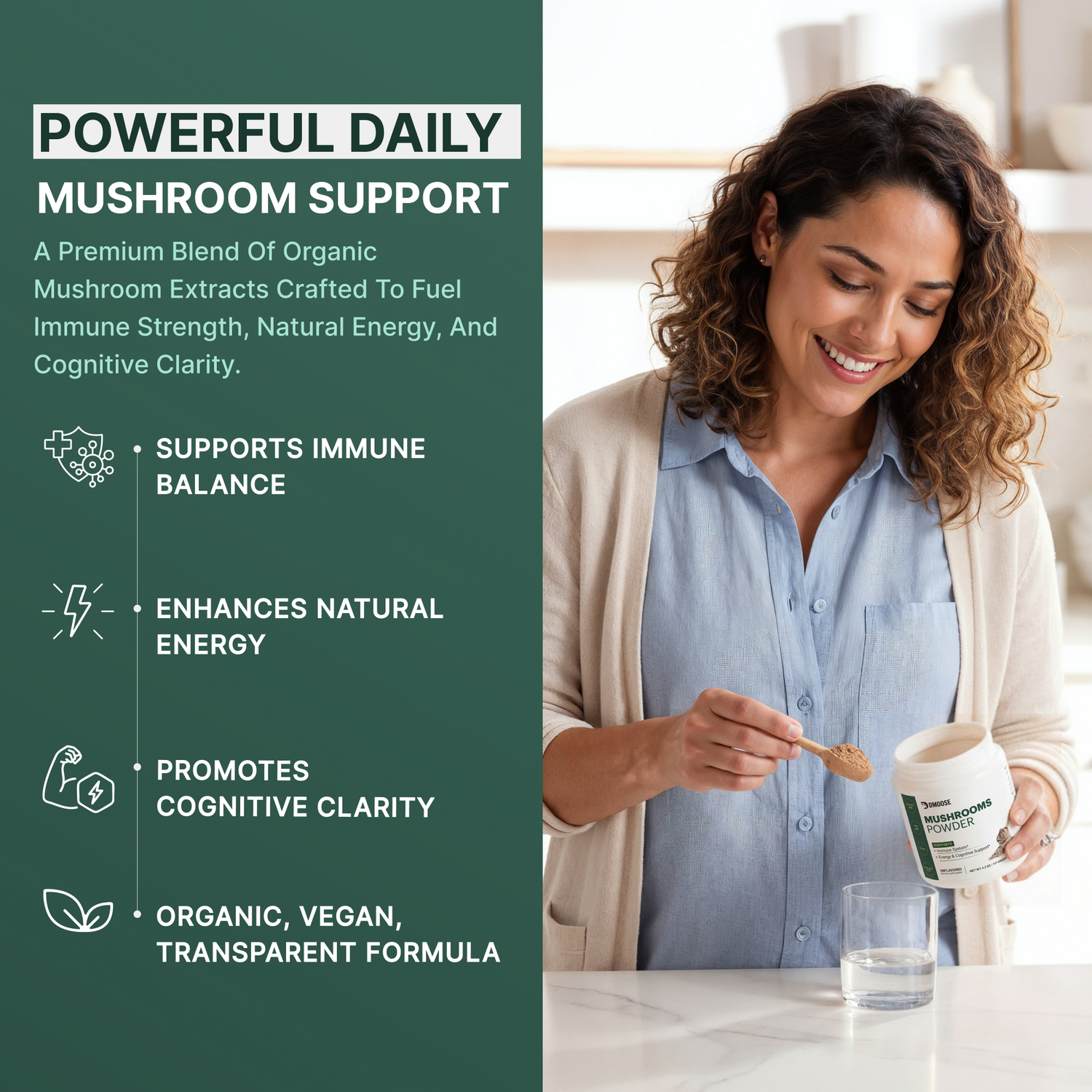 Organic Mushroom Powder