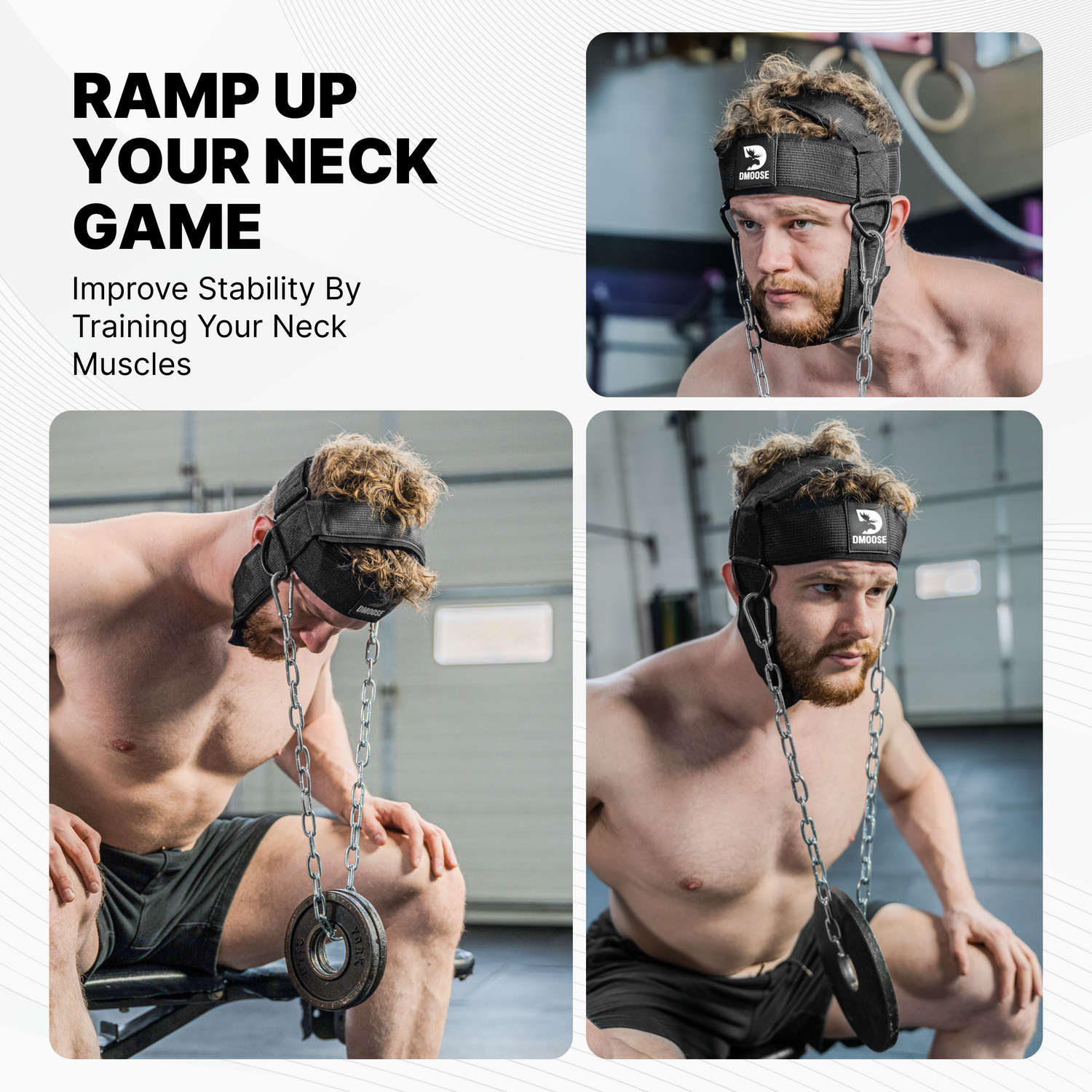 DMoose Neck Harness Build Neck Strength Stability