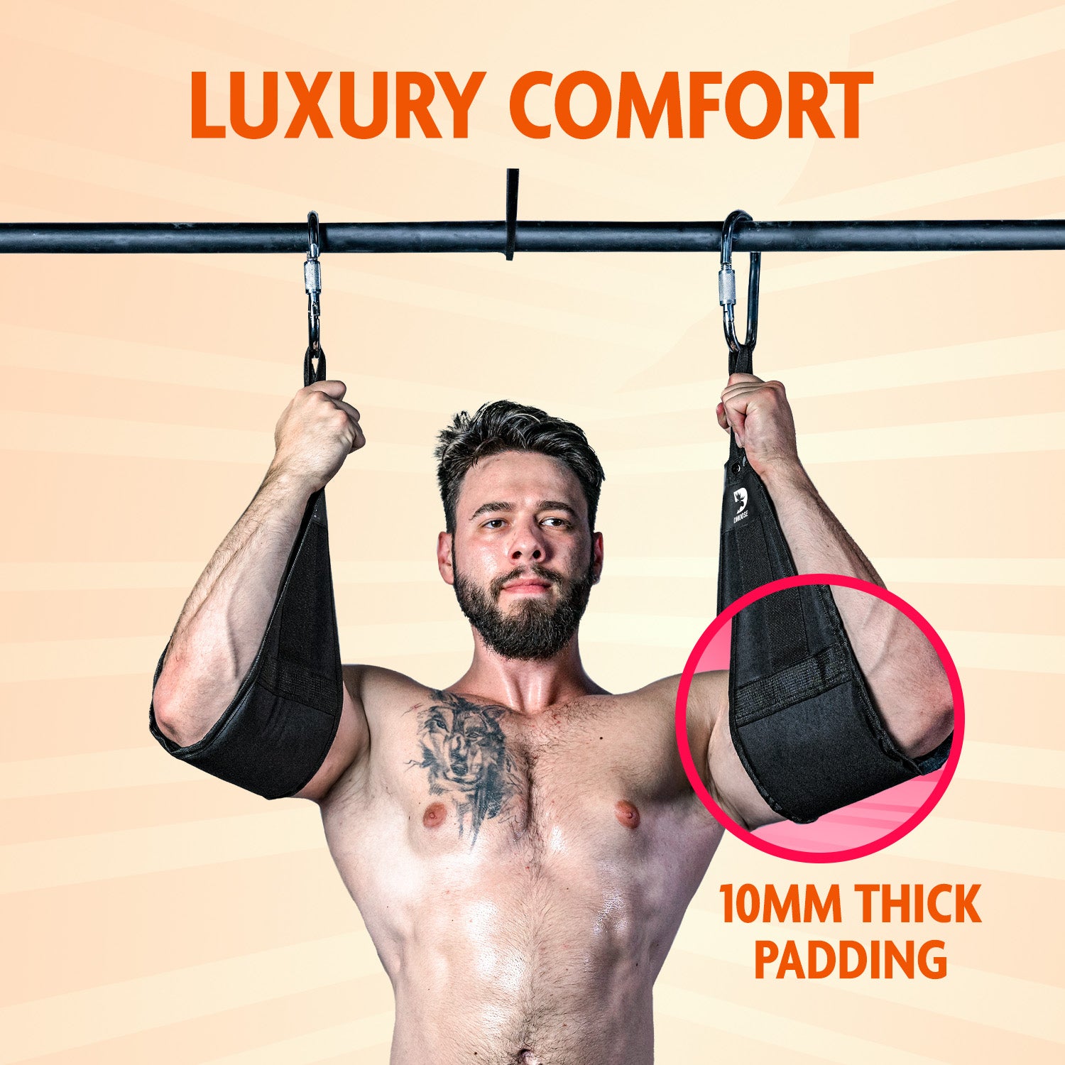 Transform Your Workouts with DMoose Premium Hanging Ab Straps!