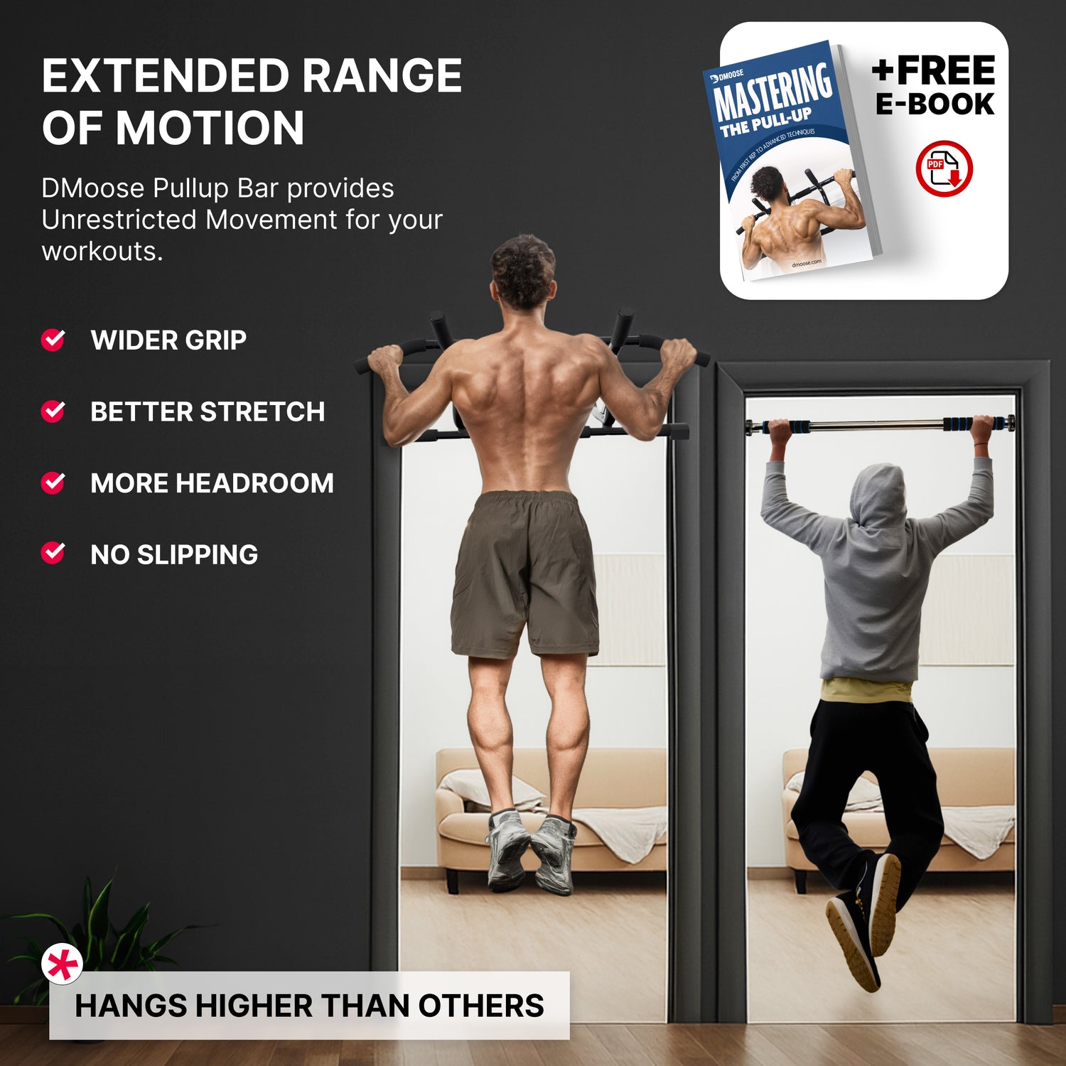 DMoose Doorway Pull-Up Bar