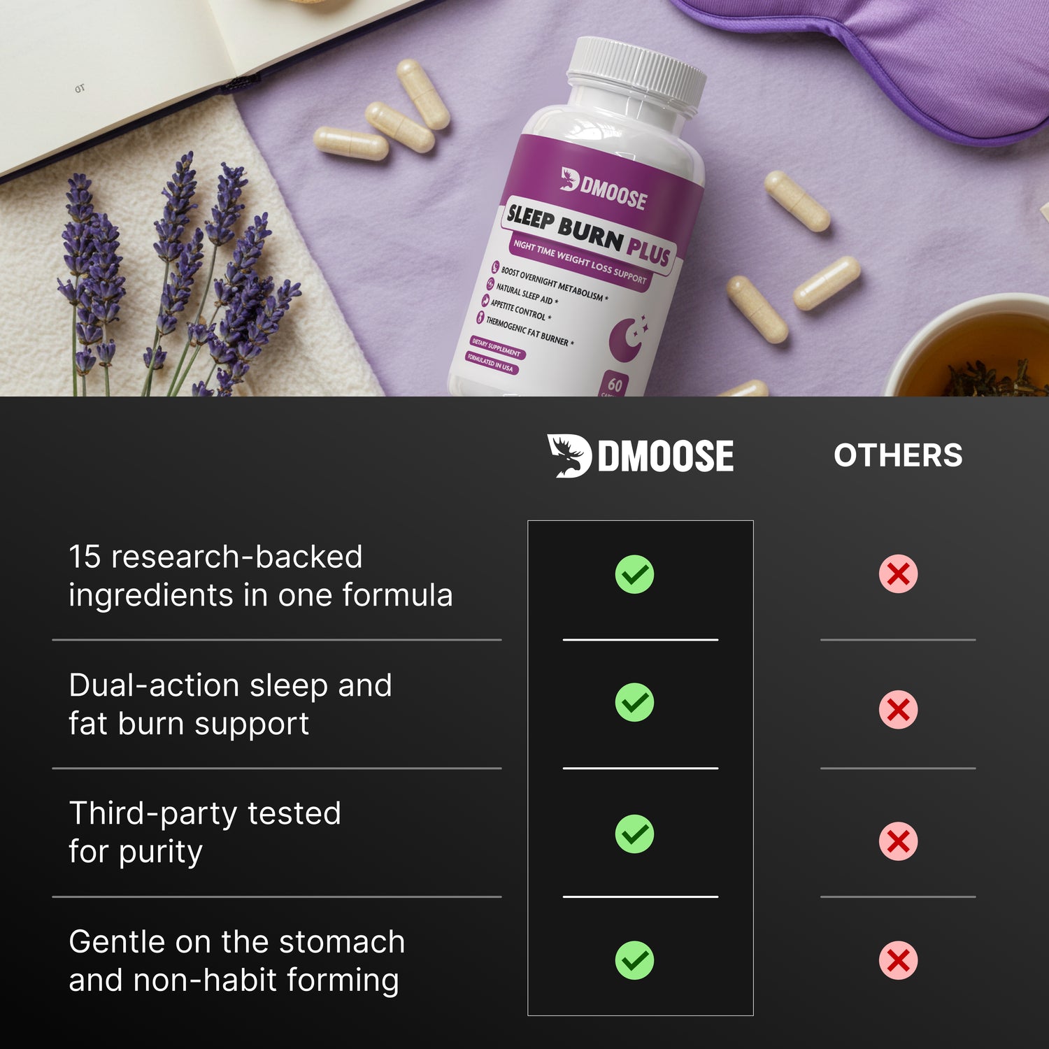 DMoose Sleep Burn Plus