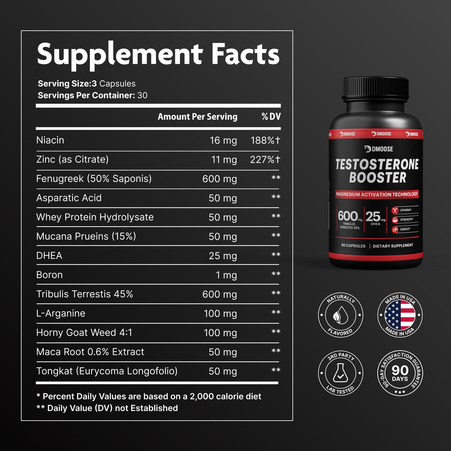 DMoose Vitality Testosterone Support