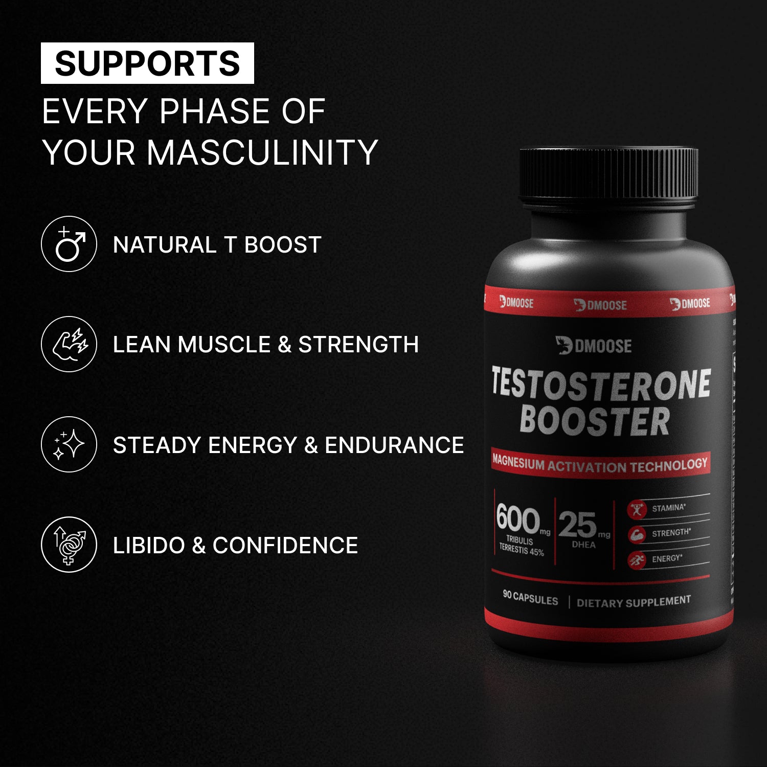 DMoose Vitality Testosterone Support