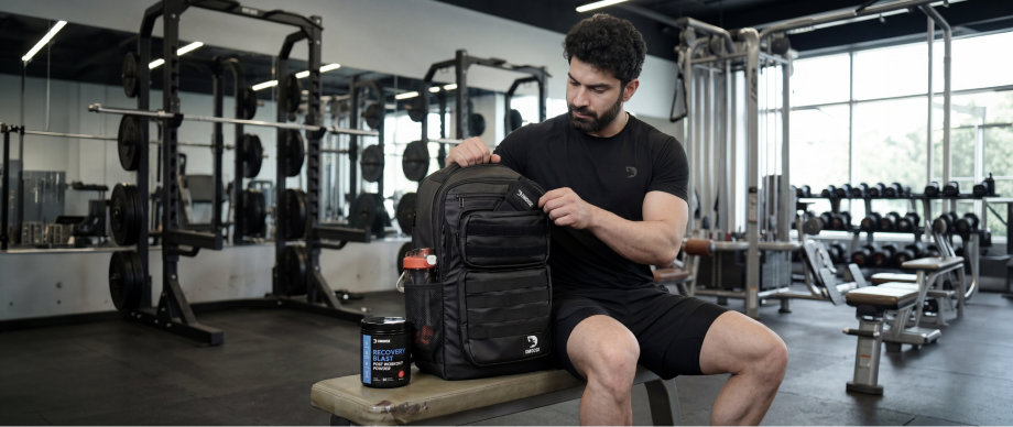 DMoose Gym Bag - Organized for Fast Access