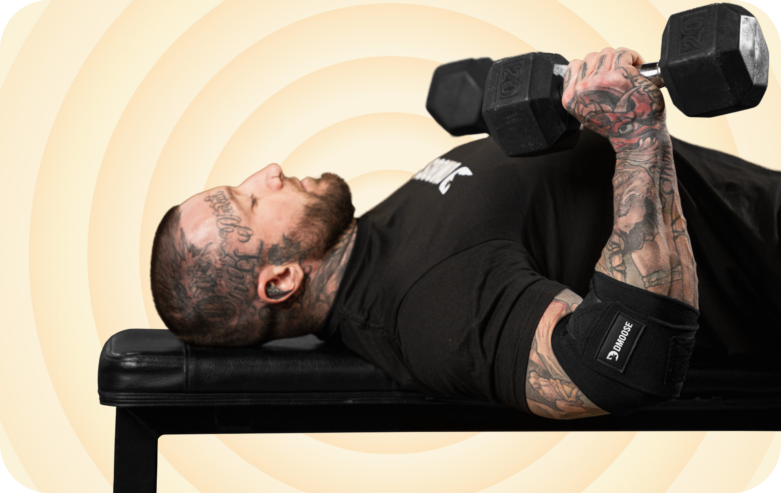 Elbow Wraps for Lifting Weight Training DMoose